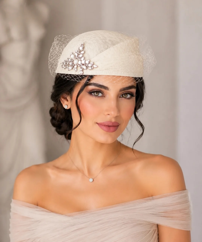 کلاه الینا جدید با تزیین نگین